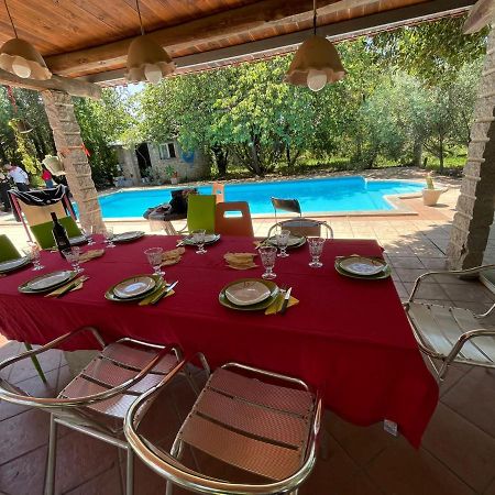 Big Relax Apartment With Swimming Pool And A Peaceful Garden In A Private Villa Sestu Exterior photo